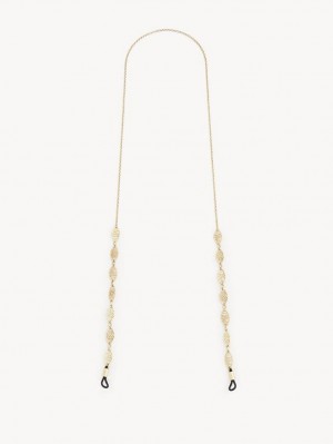 Chloe Darcey Spets Eyew Chain Örhängen Guld | CHE-SR14433