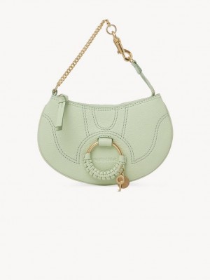Chloe Hana Clutch Mini Bags Gröna | CHE-SR14770