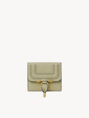 Chloe Marcie Square Liten Plånbok Gröna | CHE-SR14279