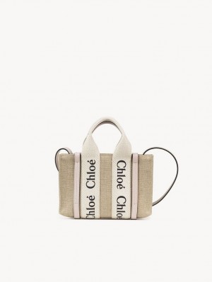 Chloe Mini Woody Crossbody Väska Rosa | CHE-SR13586