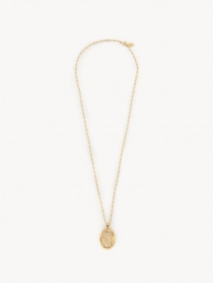 Chloe Sybil Halsband Ljusguld | CHE-SR14452