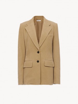 Chloe Tailored Kostym Beige | CHE-SR14056