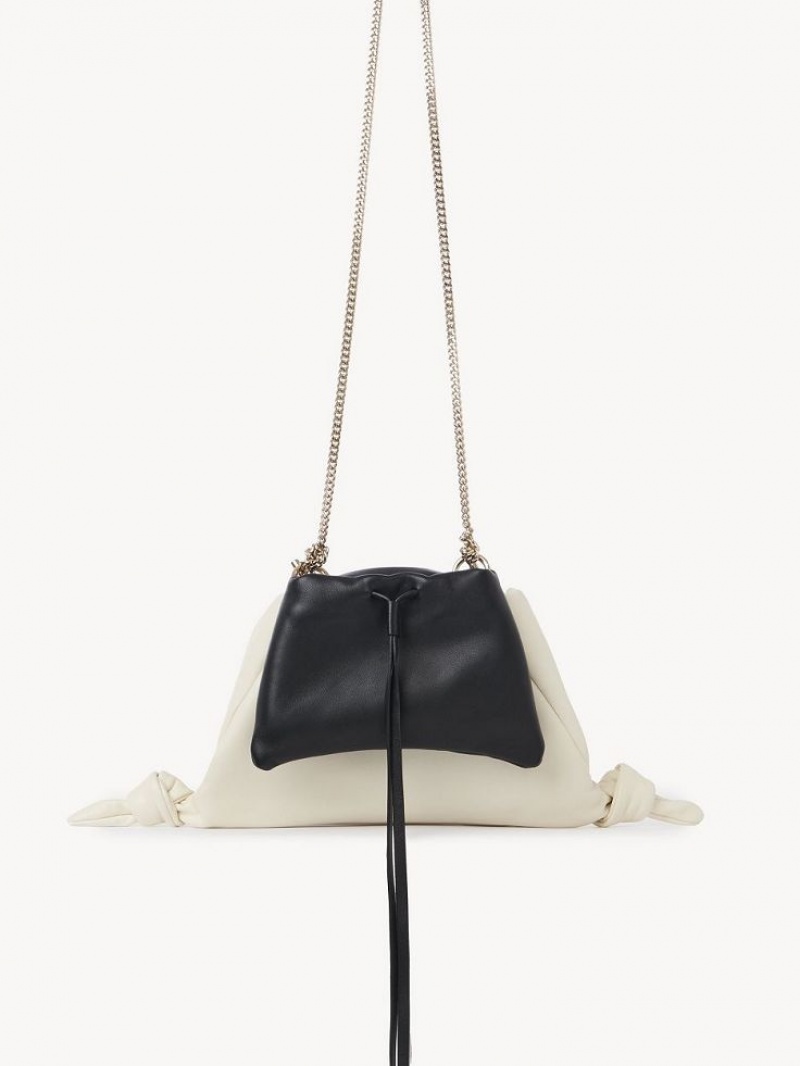 Chloe Arlène Clutch Vita Svarta | CHE-SR13748