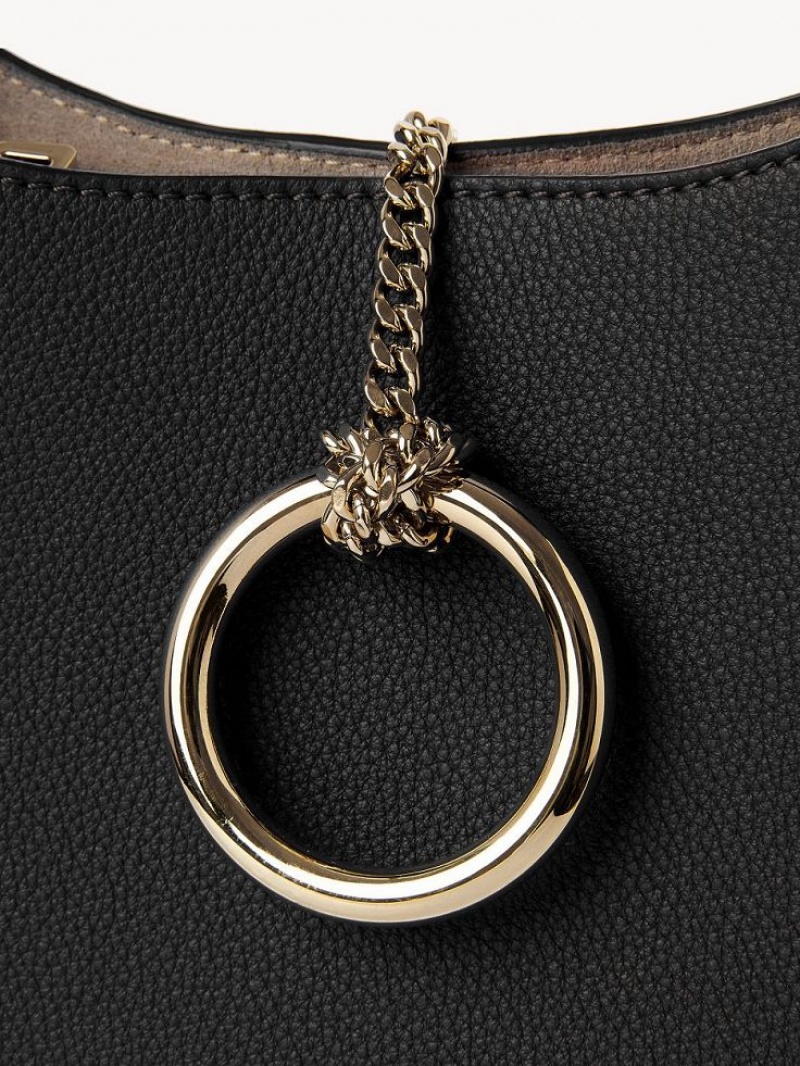 Chloe Arlène Small Hobo Crossbody Väska Svarta | CHE-SR13605