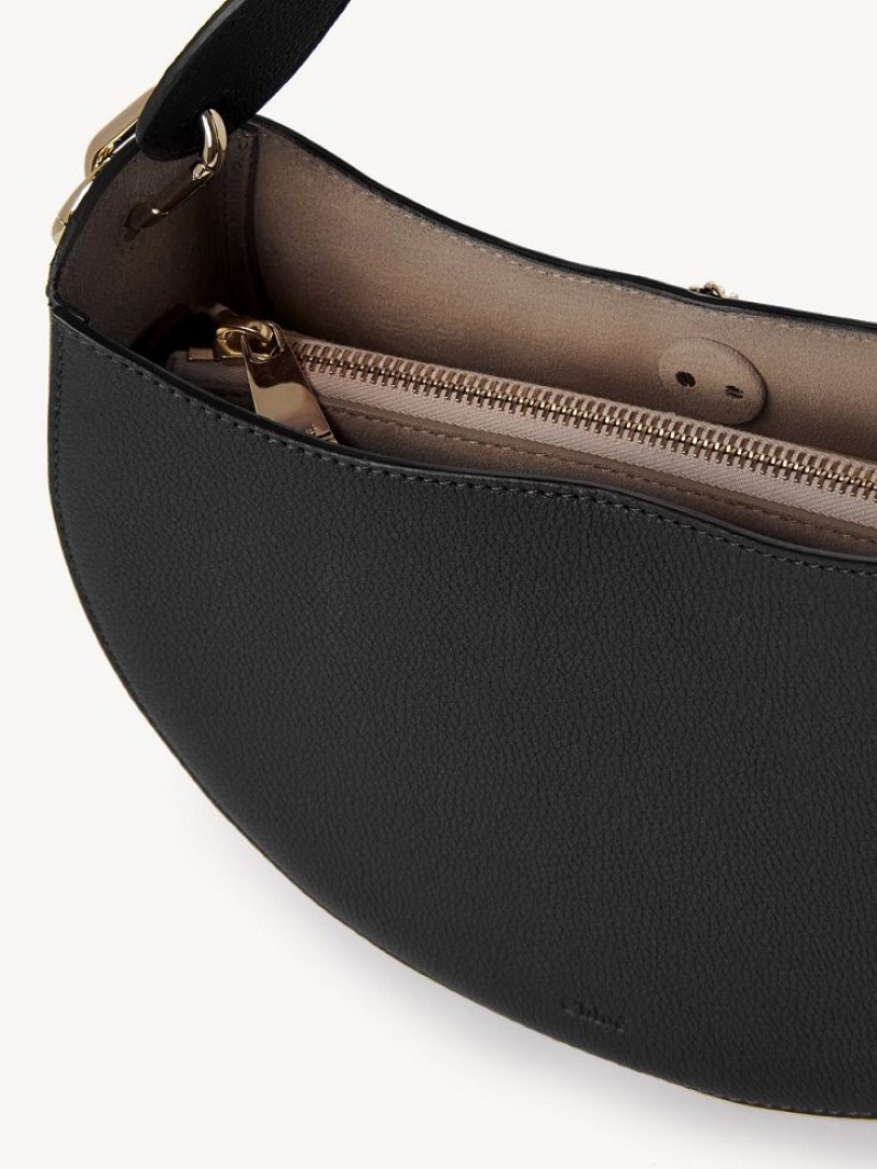 Chloe Arlène Small Hobo Crossbody Väska Svarta | CHE-SR13605