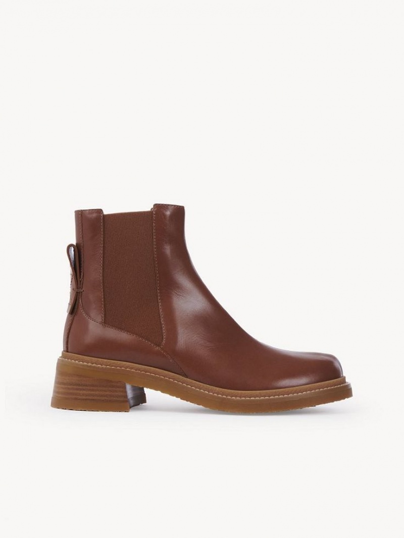 Chloe Bonni Platta Chelsea Stövlar Bruna | CHE-SR14866