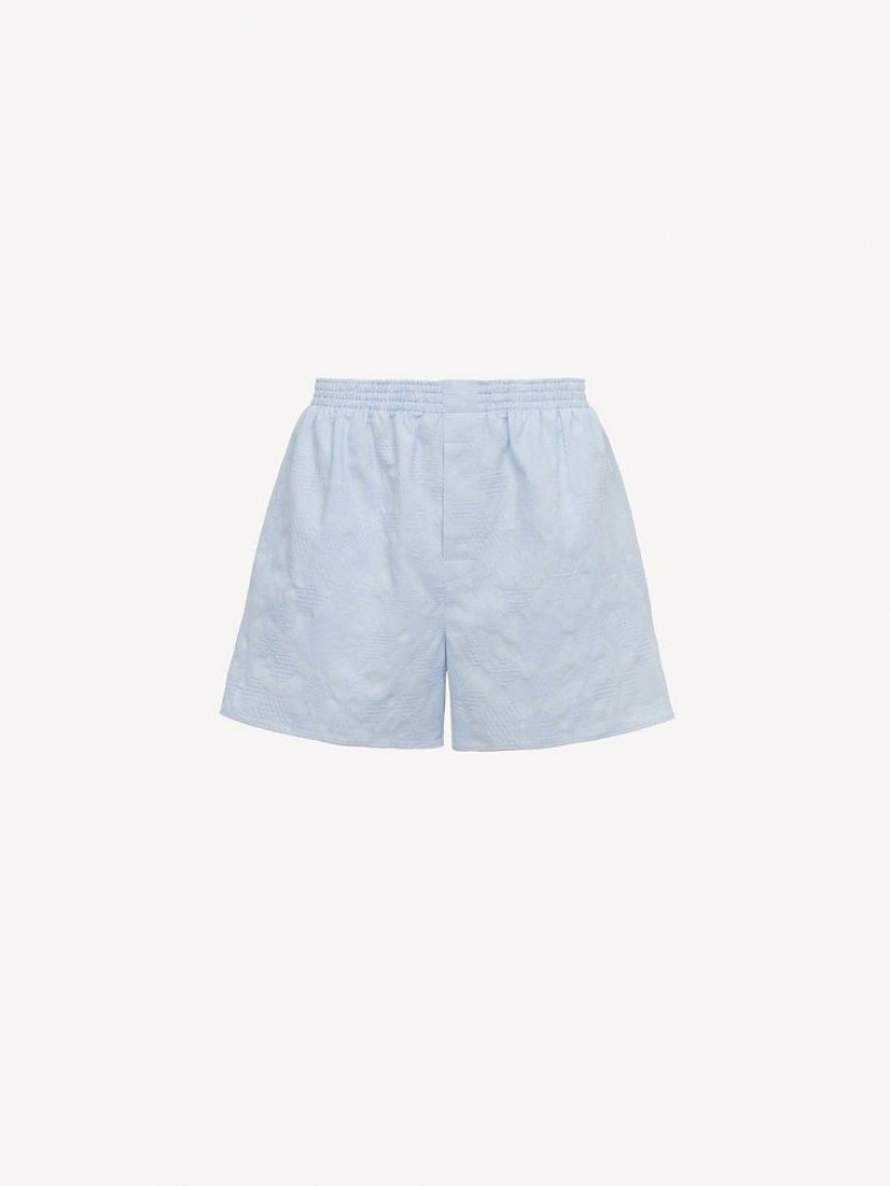 Chloe Boxer Shorts Blå | CHE-SR14006
