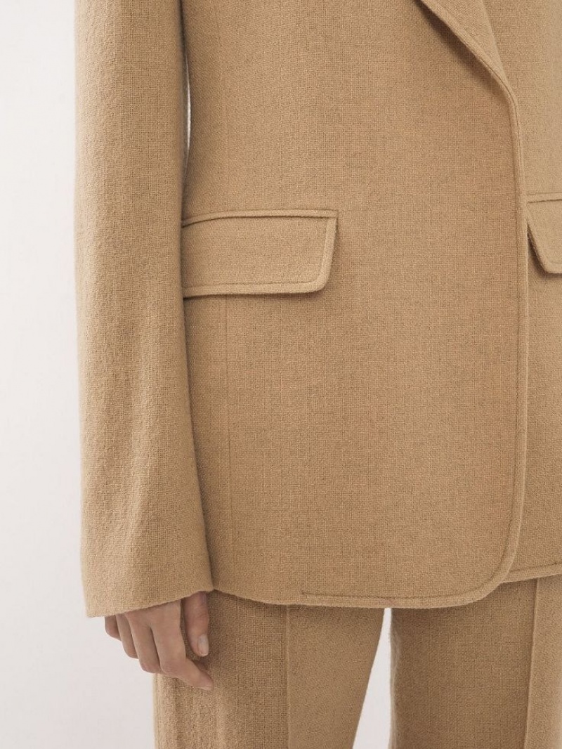Chloe Buttonless Tailored Jackor Bruna | CHE-SR13770