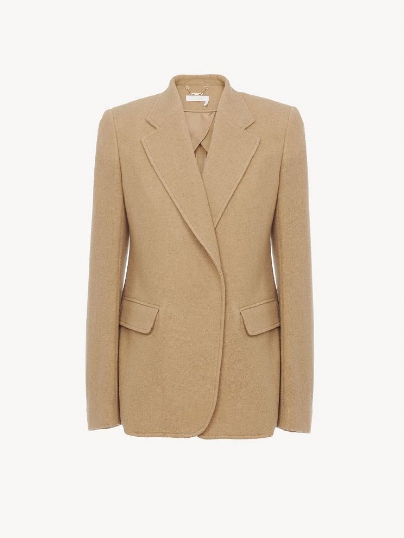Chloe Buttonless Tailored Jackor Bruna | CHE-SR13770