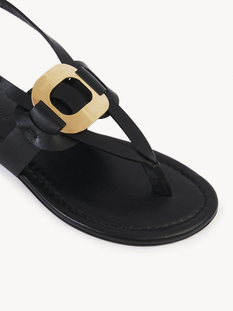Chloe Chany Sandaler Svarta | CHE-SR14844