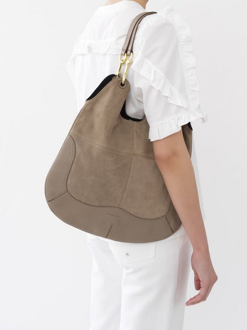 Chloe Hana Shopper Axelväska Grå | CHE-SR14625