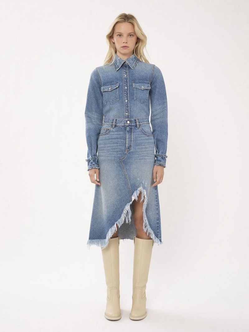 Chloe Mallo High Stövlar Grå | CHE-SR14221