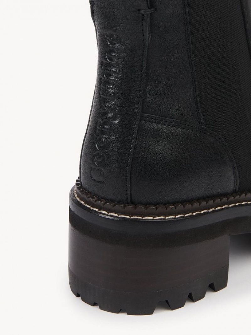 Chloe Mallory Chelsea Stövlar Svarta | CHE-SR14873