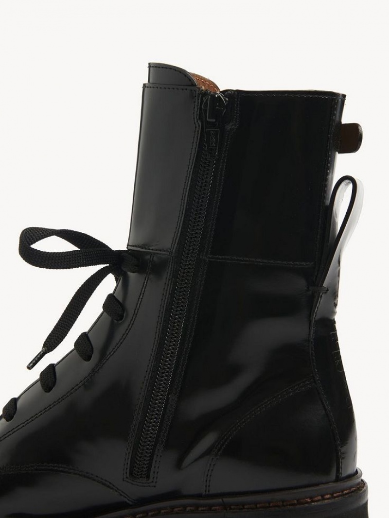 Chloe Mallory Stövletter Svarta | CHE-SR14878