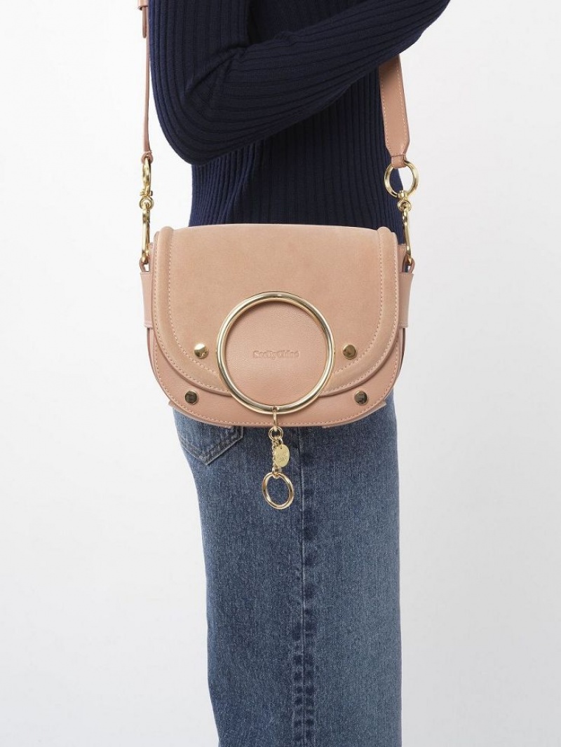 Chloe Mara Axelväska Kaffe Rosa | CHE-SR14620