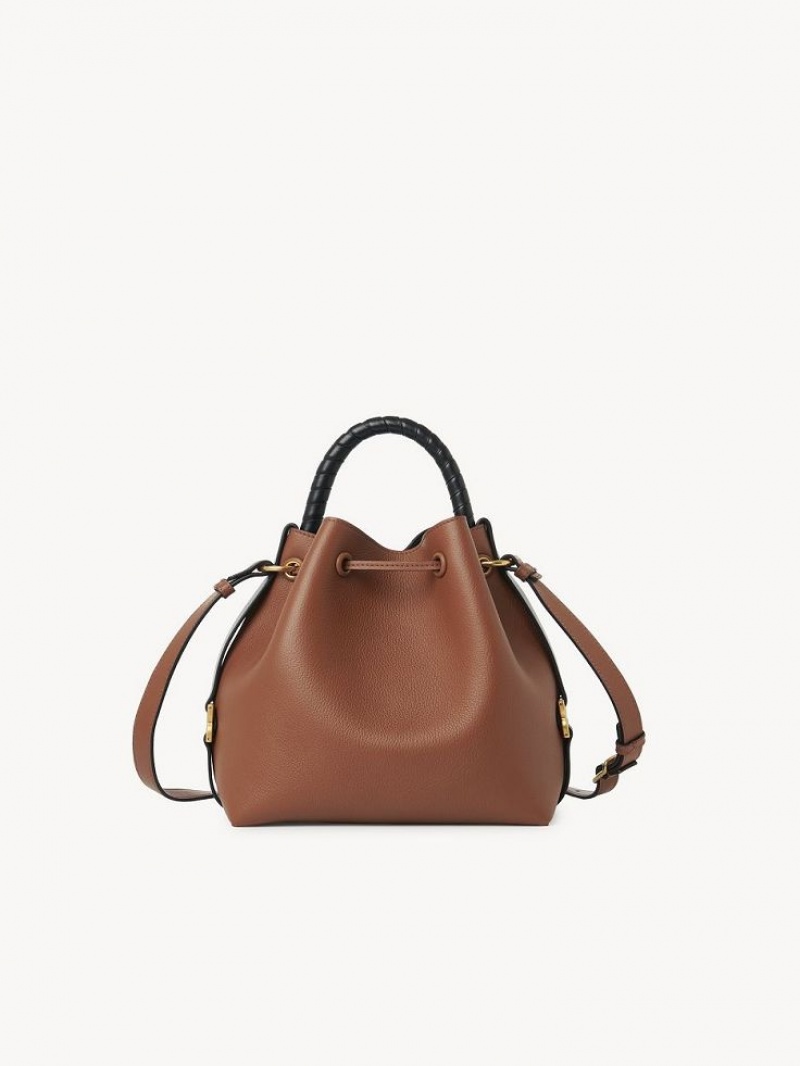 Chloe Marcie Bucket Crossbody Väska Bruna | CHE-SR13614