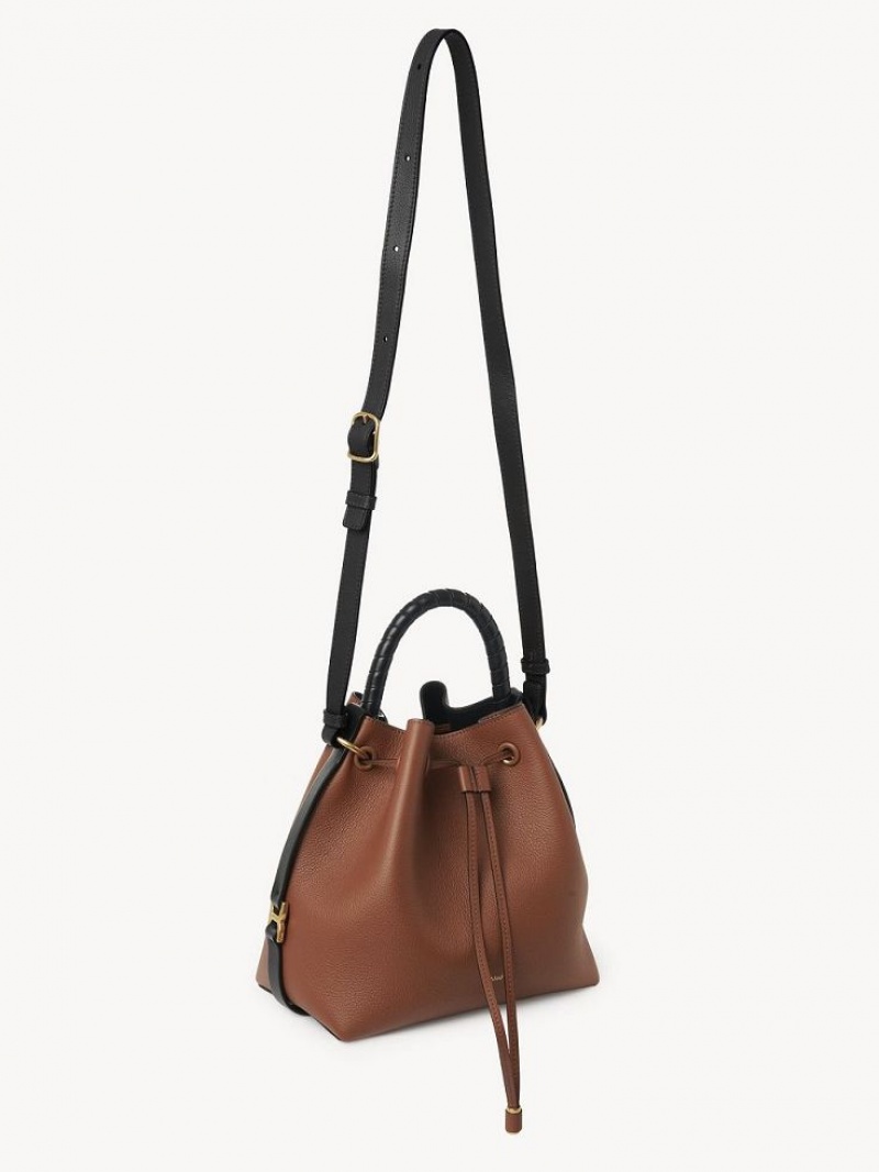 Chloe Marcie Bucket Crossbody Väska Bruna | CHE-SR13614