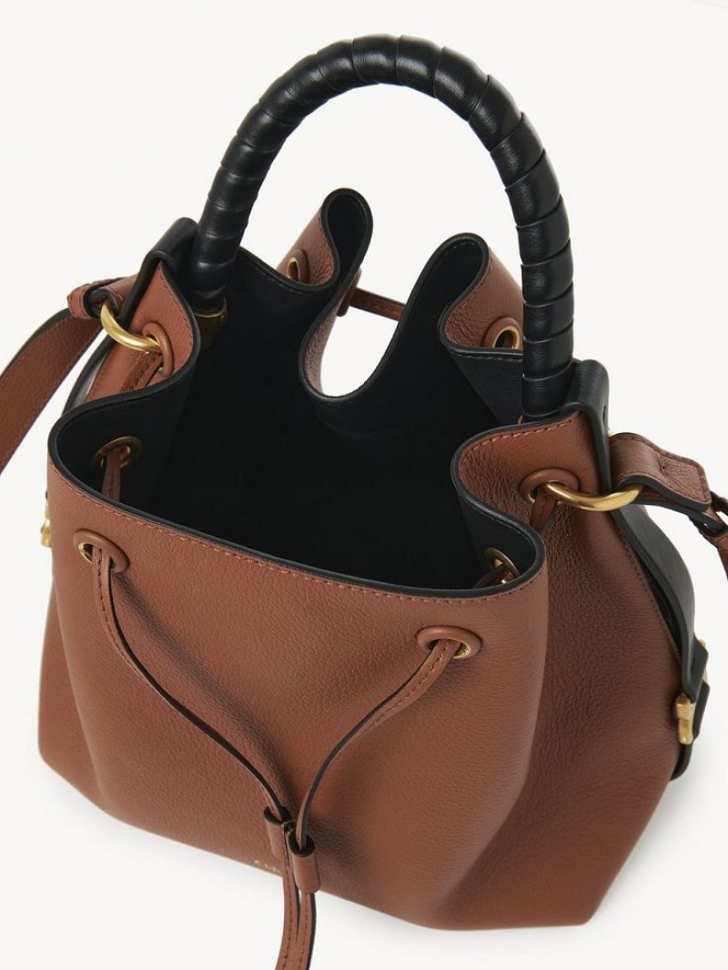 Chloe Marcie Bucket Crossbody Väska Bruna | CHE-SR13614