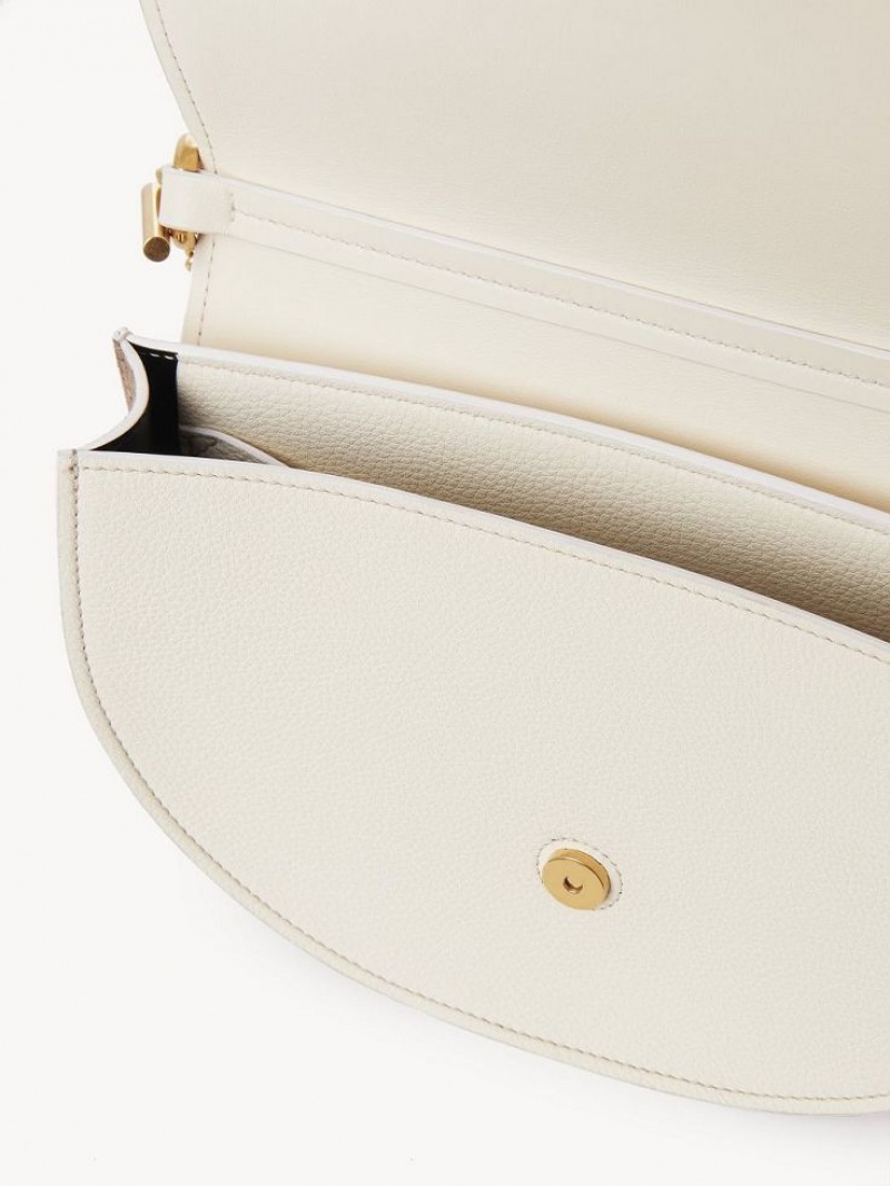 Chloe Marcie Chain Flap Crossbody Väska Vita | CHE-SR13619