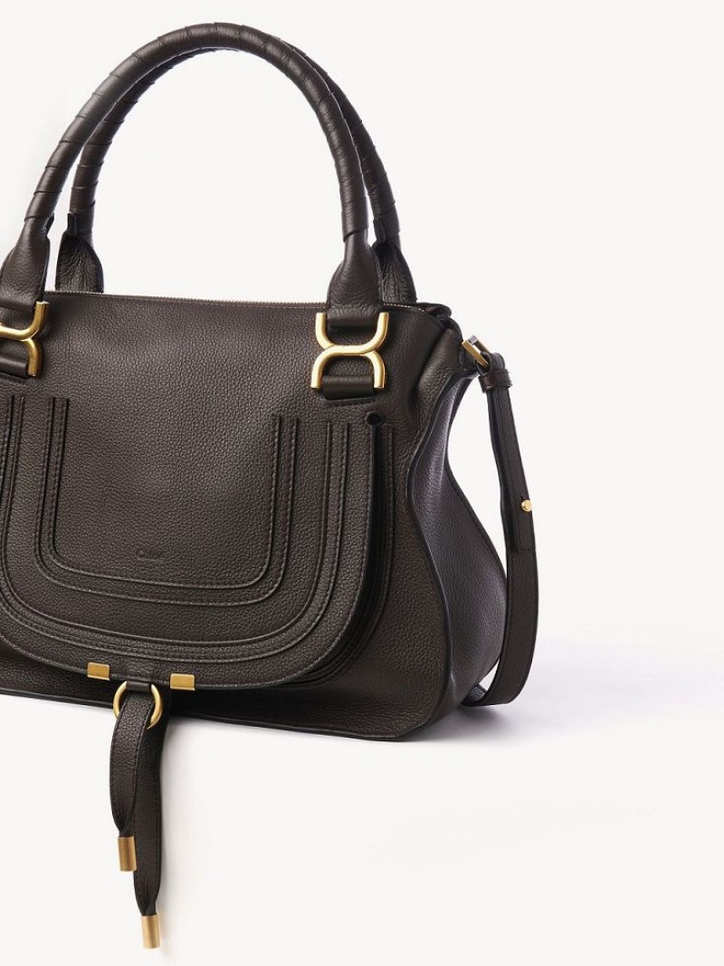 Chloe Marcie Double Carry Crossbody Väska Bruna | CHE-SR13493