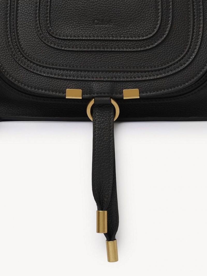 Chloe Marcie Small Double Carry Crossbody Väska Svarta | CHE-SR13543