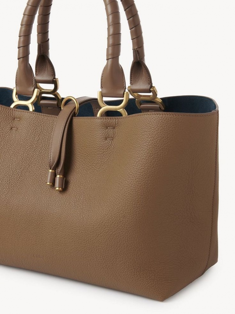 Chloe Marcie Small Toteväska Beige | CHE-SR13335