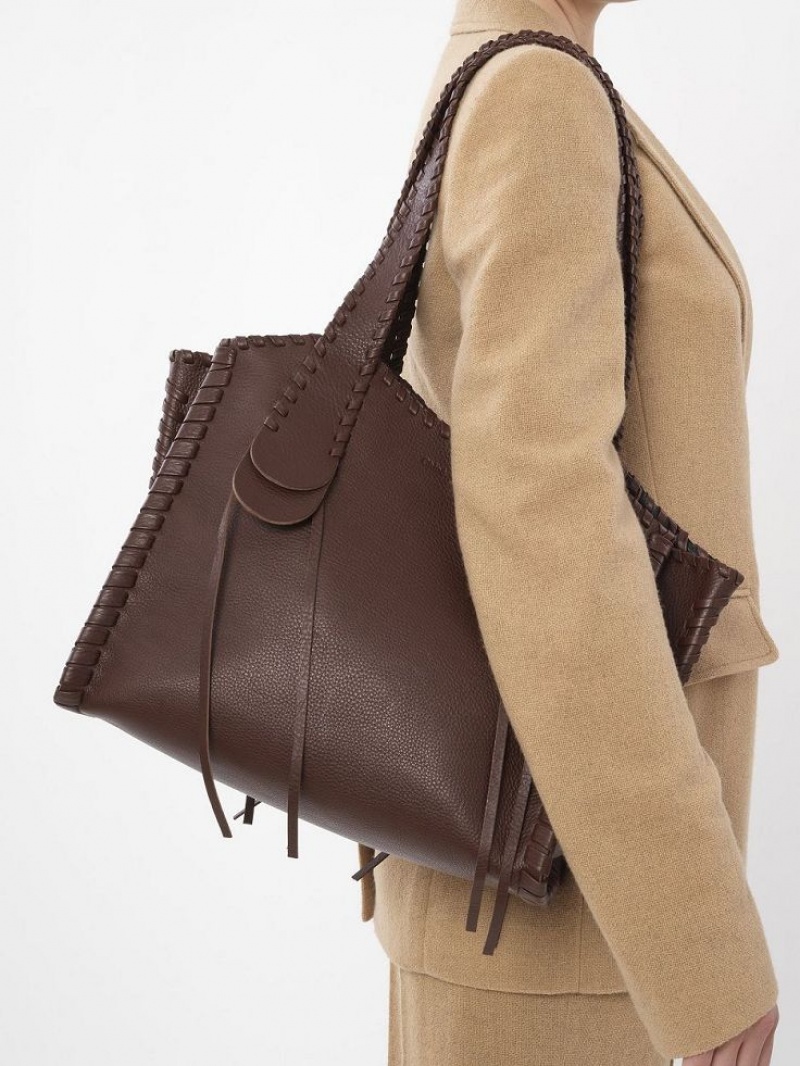 Chloe Medium Mony Toteväska Choklad | CHE-SR13380
