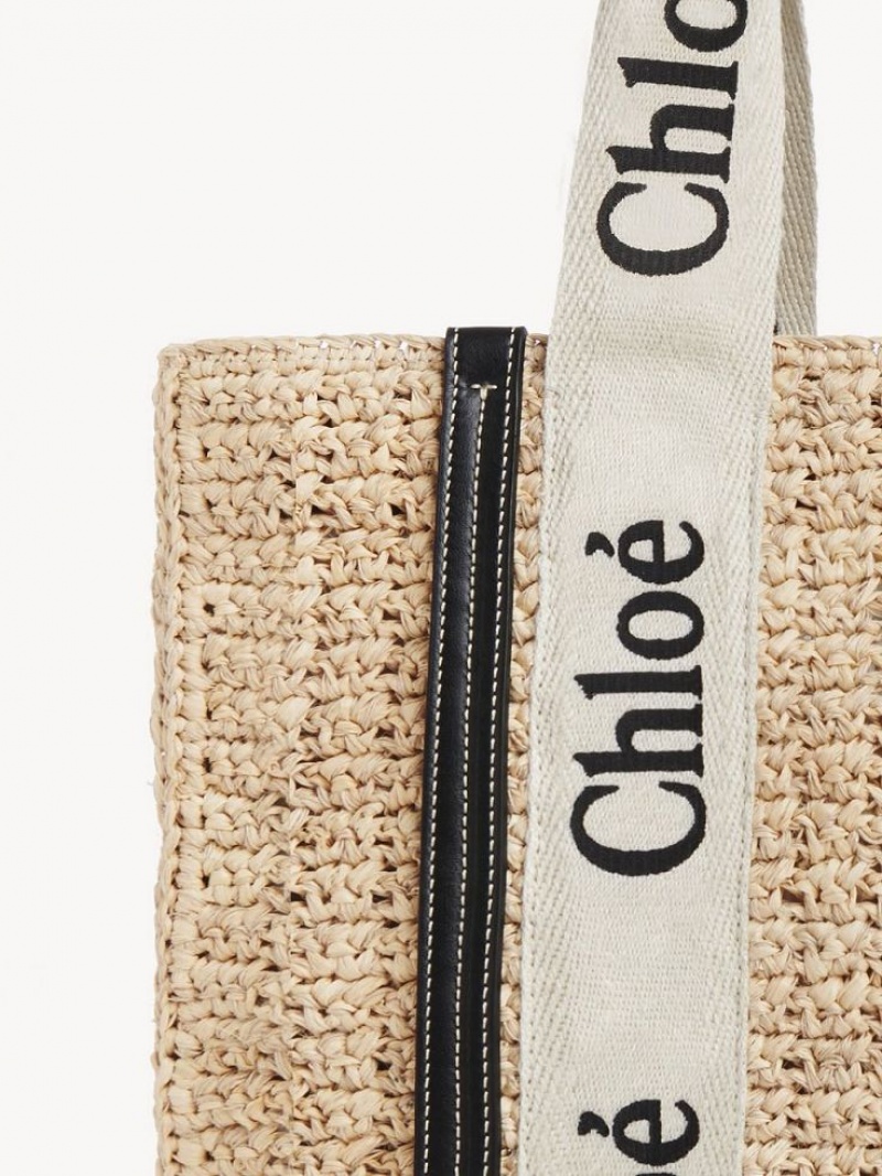 Chloe Medium Woody Toteväska Bruna | CHE-SR13368