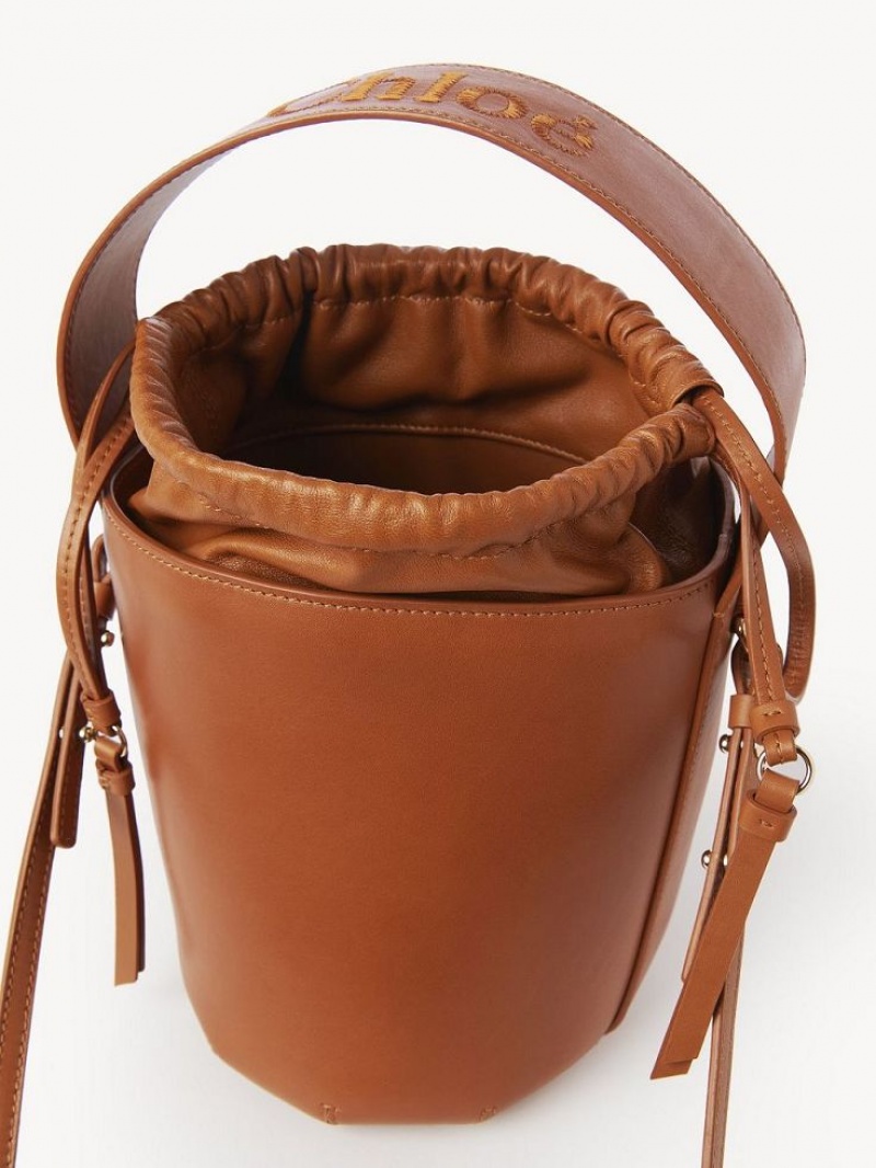 Chloe Sense Bucket Axelväska Bruna | CHE-SR13417