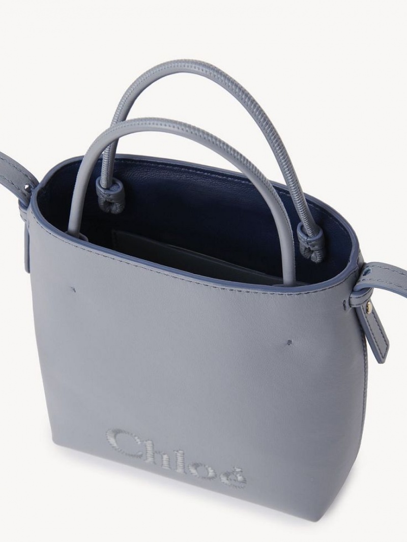 Chloe Sense Micro Crossbody Väska Blå | CHE-SR13564