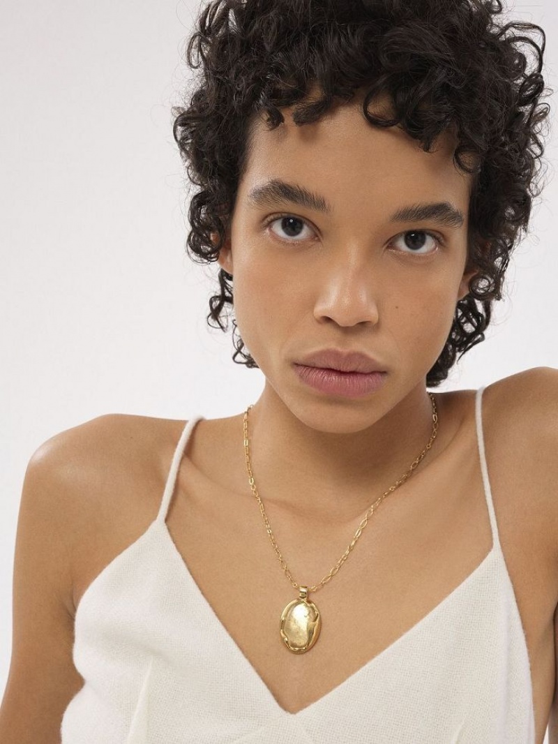 Chloe Sybil Halsband Ljusguld | CHE-SR14452